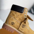 「#3514」Louis Vuitton x Timberland yellow bootsMartin bootsboots