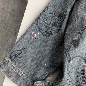 「#3527」Balenciaga Jean Jacket