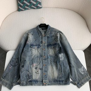 「#3527」Balenciaga Jean Jacket