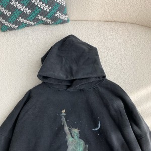 「#3536」Balenciaga print hoodie