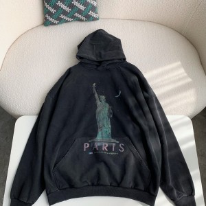 「#3536」Balenciaga print hoodie