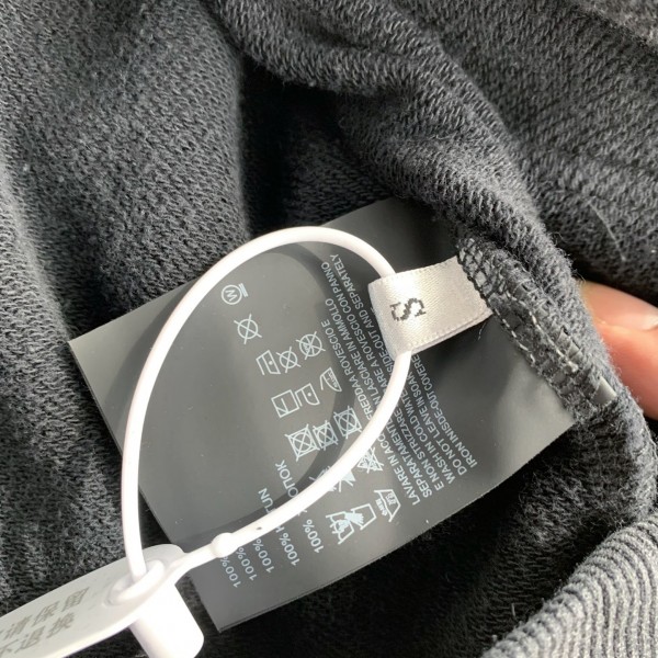Balenciaga logo print sports hooded sweatshirt
