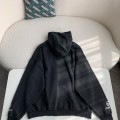 「#3537」Balenciaga logo print sports hooded sweatshirt