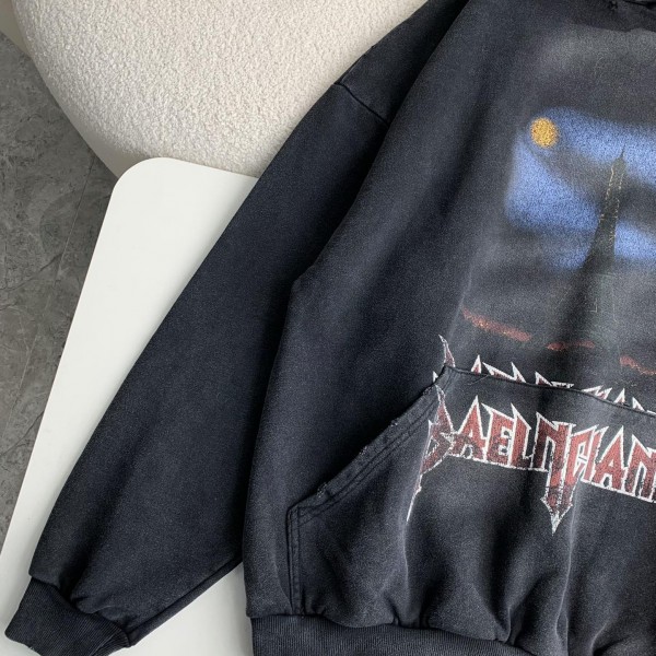 Balenciaga Iron Tower print hoodie
