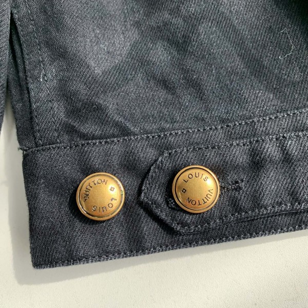 Louis Vuitton Hooded Denim Jackets