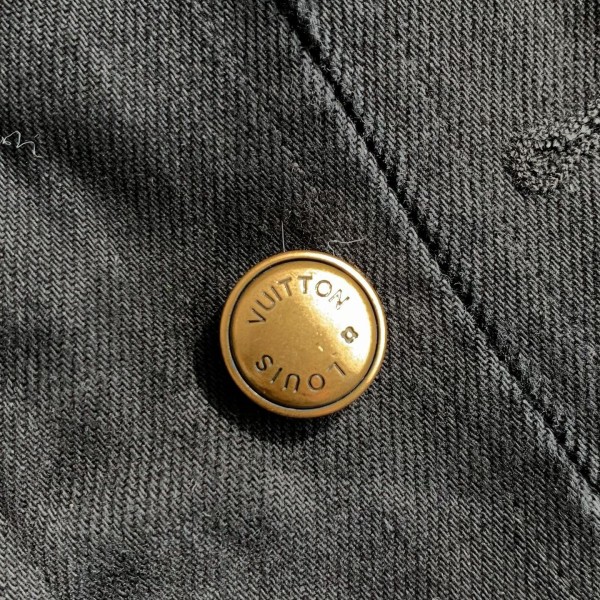 Louis Vuitton Hooded Denim Jackets