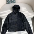 「#3540」Louis Vuitton Hooded Denim Jackets