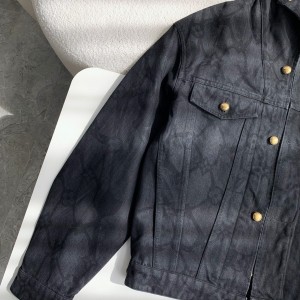 「#3540」Louis Vuitton Hooded Denim Jackets