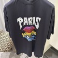 「#3543」Balenciaga 24ss sunset coconut tree tower short sleeve