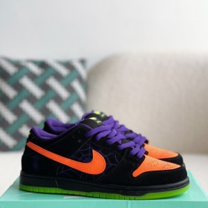 「#3554」Nike Dunk SB "Night of Mischief" Halloween Suede