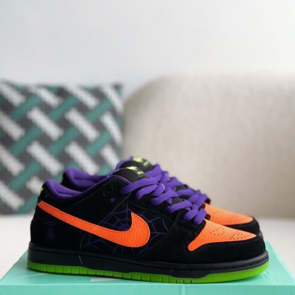 「#3554」Nike Dunk SB "Night of Mischief" Halloween Suede