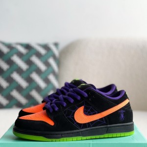 「#3554」Nike Dunk SB "Night of Mischief" Halloween Suede
