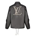 「#3561」Louis Vuitton 24ss nautical collection transparent drawstring jacket with embroidered logo