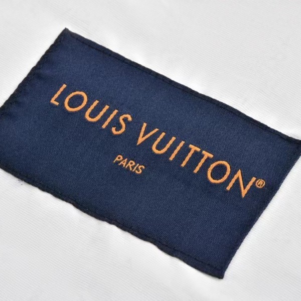 Louis Vuitton 24ss nautical collection transparent drawstring jacket with embroidered logo