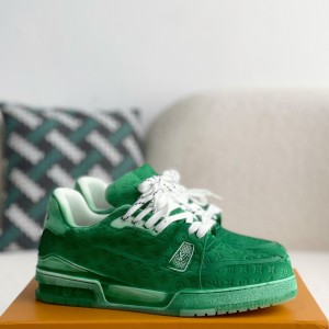 「#3564」 LOUIS VUITTON TRAINER SNEAKERS