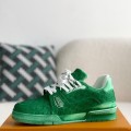 「#3564」 LOUIS VUITTON TRAINER SNEAKERS