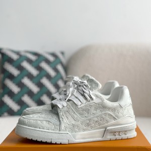 「#3566」 LOUIS VUITTON TRAINER SNEAKERS