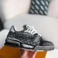 「#3567」 LOUIS VUITTON TRAINER SNEAKERS