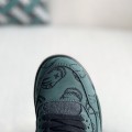 「#3573」Jordan Air Jordan 4 retro kaws suede lightweight wear-resistant non-slip mid-top