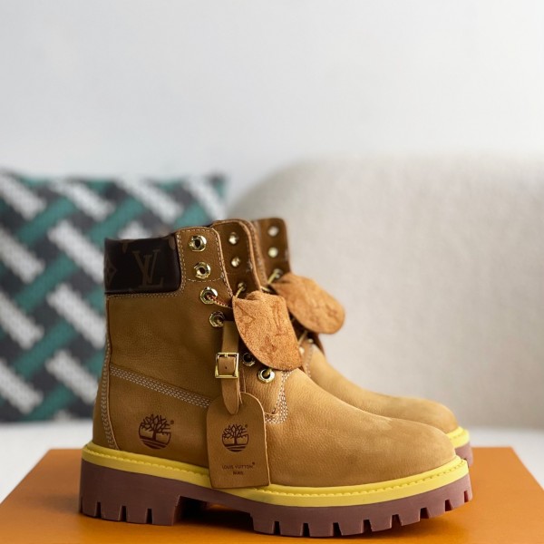 「#3574」louis vuitton & timberland Martin boots