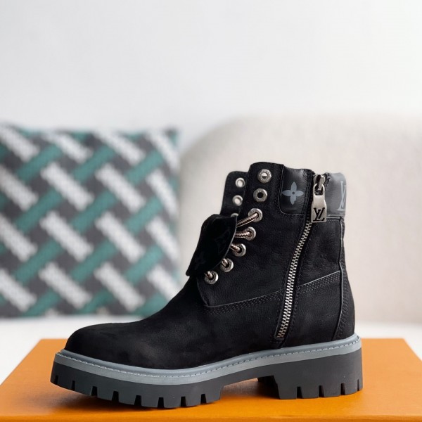 louis vuitton & timberland Martin boots