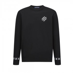 「#3579」Louis Vuitton monogrammed wool bottoming sweater