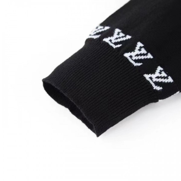 Louis Vuitton monogrammed wool bottoming sweater