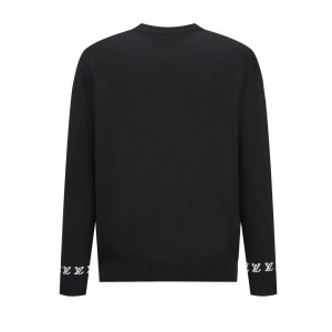 「#3579」Louis Vuitton monogrammed wool bottoming sweater