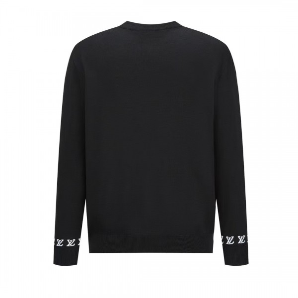 Louis Vuitton monogrammed wool bottoming sweater