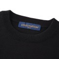 「#3579」Louis Vuitton monogrammed wool bottoming sweater