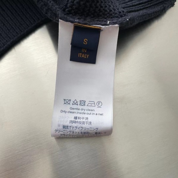 Louis Vuitton Block Check Jacquard Sweater