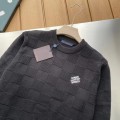「#3580」Louis Vuitton Block Check Jacquard Sweater