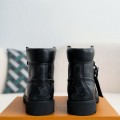 「#3581」louis vuitton & timberland Black bootsMartin bootsboots
