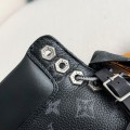 「#3581」louis vuitton & timberland Black bootsMartin bootsboots