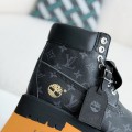「#3581」louis vuitton & timberland Black bootsMartin bootsboots