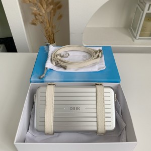 「#3586」Rimowa x Dior Small suitcase bag  Size：13*20*6.5cm