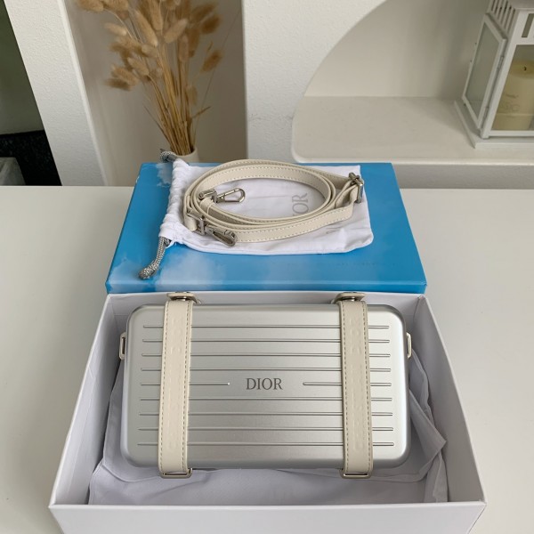 「#3586」Rimowa x Dior Small suitcase bag  Size：13*20*6.5cm