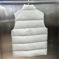 「#3587」Moncler FW2023 Logo Logo Stand Collar Zipper Sleeveless Vest