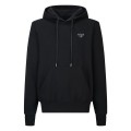 「#3594」PRADA leather label fleece hoodie