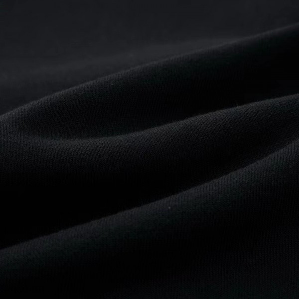 PRADA leather label fleece hoodie