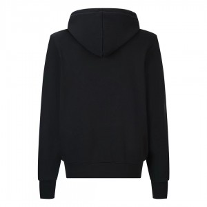 「#3594」PRADA leather label fleece hoodie