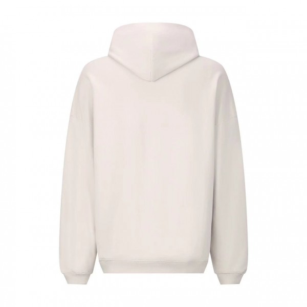 Balenciaga heart print hooded sweatshirt