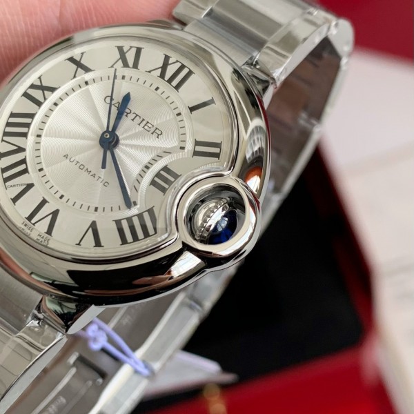 Cartier Blue Balloon Log ladies wristwatch, dial 33mm