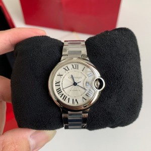 「#3600」Cartier Blue Balloon Log ladies wristwatch, dial 33mm