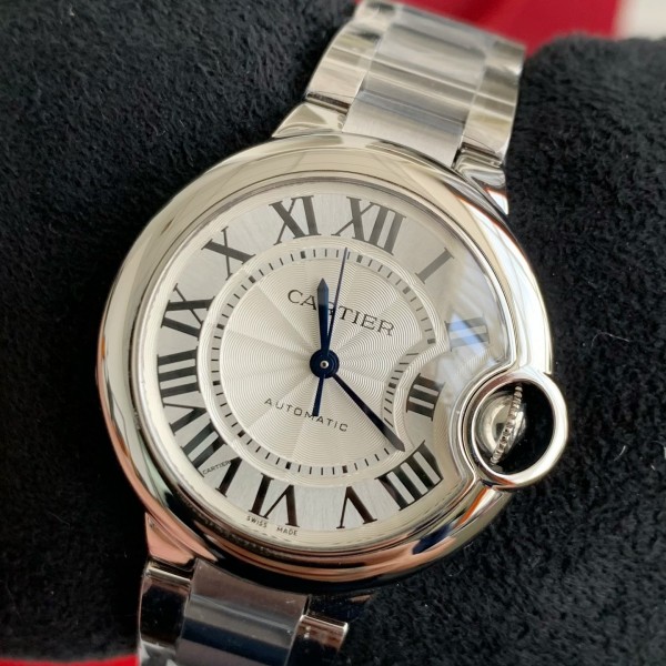 Cartier Blue Balloon Log ladies wristwatch, dial 33mm