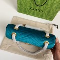 「#3602」Gucci Marmont Series of Cashmere cross-body bag Size：26*15*7cm