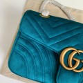 「#3602」Gucci Marmont Series of Cashmere cross-body bag Size：26*15*7cm