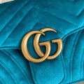 「#3602」Gucci Marmont Series of Cashmere cross-body bag Size：26*15*7cm