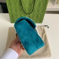 「#3602」Gucci Marmont Series of Cashmere cross-body bag Size：26*15*7cm