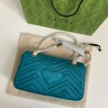 「#3602」Gucci Marmont Series of Cashmere cross-body bag Size：26*15*7cm